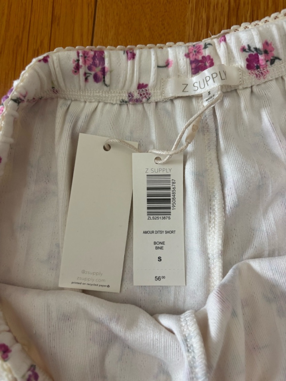 Z Supply Amour Ditsy Shorts - Picture 6 of 7